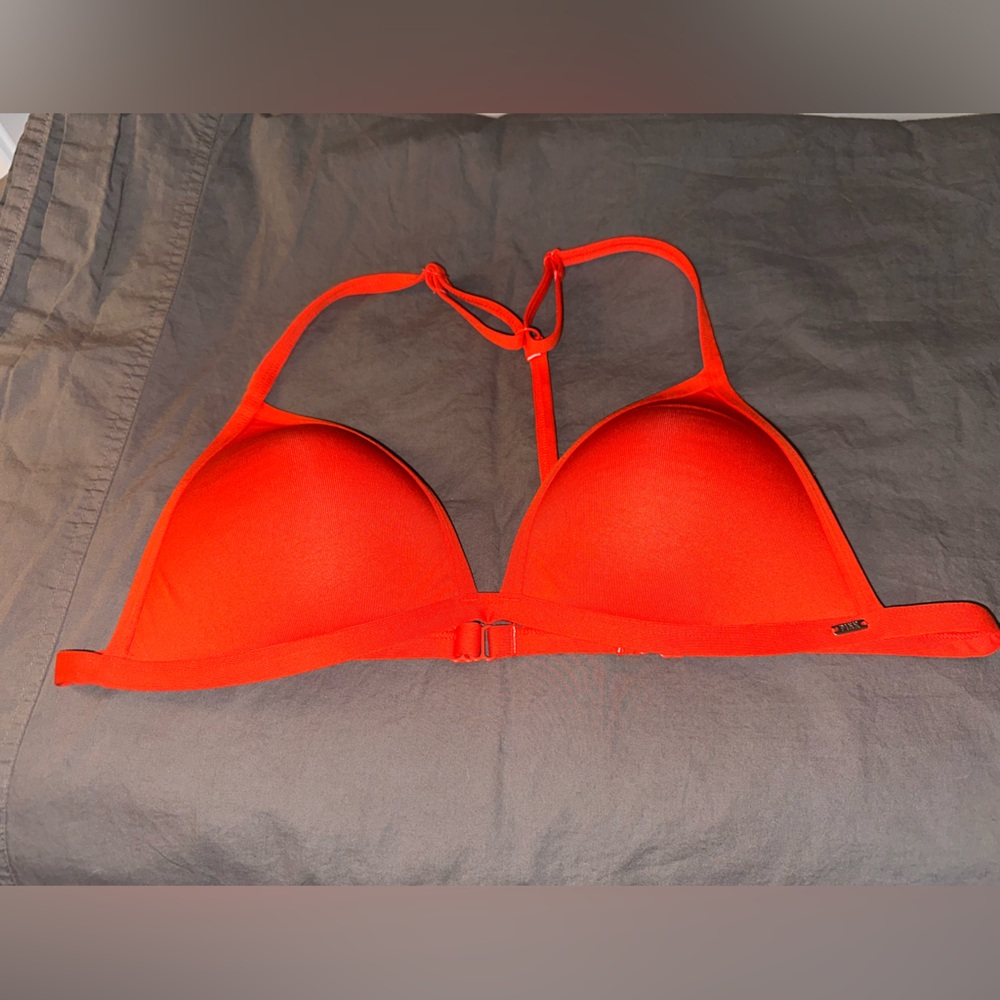 PINK Pepper Red Bikini Top